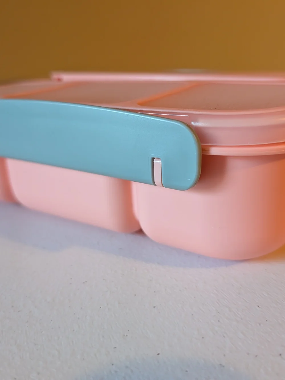 Pink Kids Bento Lunch Box with Utensil Tray